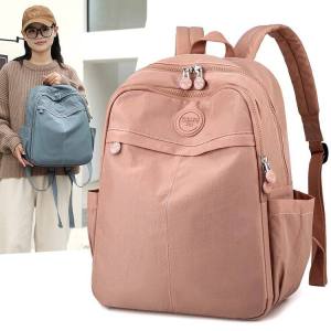 Colorful Fox Womens Backpack Simple Outdoor Travel Bag for College And High School Students with Multiple Compartments