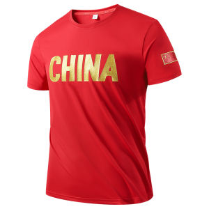 Short Sleeve Sport T-Shirt National Costume Competition Female Coach Training Uniform Martial Arts Taekwondo Summer Youth