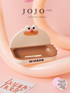 Hộp Đựng Xà Phòng Dễ Thương Tinh Tế Phòng Tắm Dụng Cụ Lưu Trữ Hộp Đựng Xà Phòng Dụng Cụ Vệ Sinh Gia Dụng Phong Cách Bắc Âu Thương Hiệu JOJOS L. PD