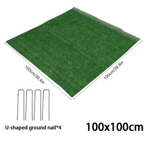 Artificial Grass Table Runner Soft Faux Cloth DIY Tabletop Decoration Anti-Shedding Anti Slip Green Lawn Mat Natural False Rug