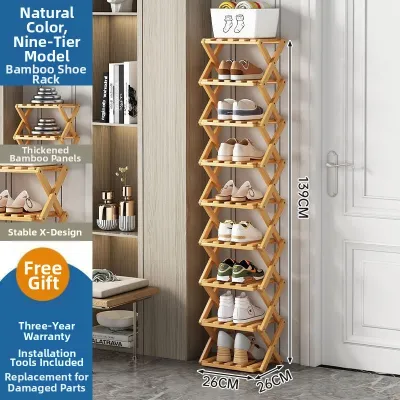 LIWAN | Multi-layer Easy Economical Extendable Shoe Rack Foldable