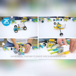 คอร์สเรียนหุ่นยนต์ออนไลน์ 1 ชม. แถมฟรี!! หุ่นยนต์ STEAM Education EM16 SCIENCE AND EDUCATION SET (Paper Box) (สามารถประกอบได้มากกว่า 50 แบบ)