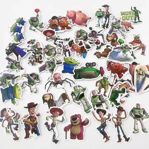 Bandai | Bộ Đồ Chơi Nhân Vật Hoạt Hình Toy Story 1 Gói - Woody Mr. Hình Dán Potato Head Buzz Lightyear Mô Hình Giấy Đồ Trang Trí Cho Trẻ Em Quà Tặng