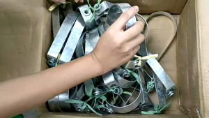 Galvanized Loop Hanger Heavy Duty Pipe Hanger 1/2" 3/4" 1" 1-1/4" 1-1/2" 2" 2-1/2" 3" 4" 6" Per Piece