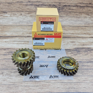 GEAR GIGI TRANFER BAGIAN ATAS BAWAH 1SET MITSUBISHI TRITON 2.8 2800CC L200 2.8 2800CC MD731637 DAN MD731638 PART MOBIL