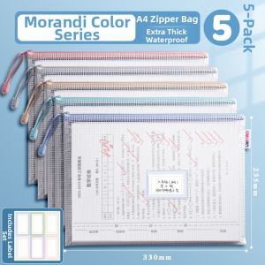 deli | Zippered Transparent Student Document Organizer