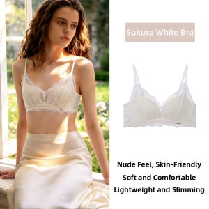 GAINREEL | Slim Strap Thin Summer Large Chest Gathered Lift Bra