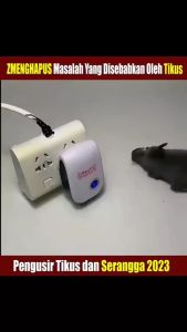 PEST REJECT - Alat pengusir nyamuk tikus kecoa lalat serangga kecil dijamin ampuh