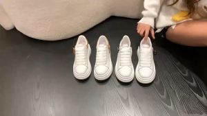 Giày thể thao nữ giày sneaker nữ mẫu mới với hai màu trắng đen và trắng xám mẫu giày nữ thời trang 2023 HP72