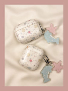 Summer Star Dolphin Shell Airpods4 Case Wireless Bluetooth  Earphone Cover Second Generation Third Generation Aipods2 Airpodpro Four Generation Box