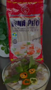 Combo 5 Gói Vina Phở Bích Chi - Sợi Mềm Dai Ngon Chuẩn Vị - Gói 200g