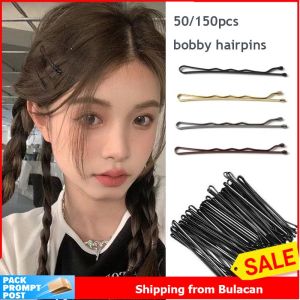 50/150pcs/set Bobby Hairpins with Plastic Storage Case Pins Hairdressing Salon Tools Hair Salon Tool