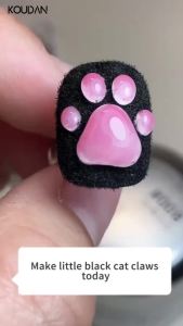 6/3/1PCS 3D Flocking Velvet Powder Nails Art DIY Tips Design 7 Color Velvet Flocking Dust Powder Glitter Velvet Flocking Powder