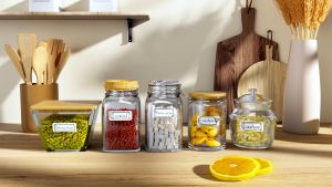 Máy in nhãn mini cầm tay Phomemo D30 di động không dây Bluetooth nhiệt không cần mực cho mã vạch nhãn dán logo sticker