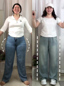 กระโปรงยีนส์มัดย้อมน้ําหนักเบาสําหรับผู้หญิงเอวสูงสไตล์หลวมไลโอเซลล์ไฟเบอร์รู้สึกเย็นบางส่วนเครื่องแต่งกายฤดูร้อน