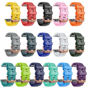20mm For Garmin FenixFenix 8 43mm 7S 6S 6S Pro 5S instinct 2S Mk3 43MM WatchStrap Bracelet Quick Release Silicone Band Wristband