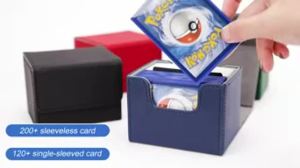 100+Trading Card Deck Box Storage Holder Organizer Cards Case for Card Collectible Game Card Cases Protectors Container