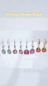 ANTING ANAK LABUBU MOTIF KARAKTER KARTUN TERBARU/AT-5716