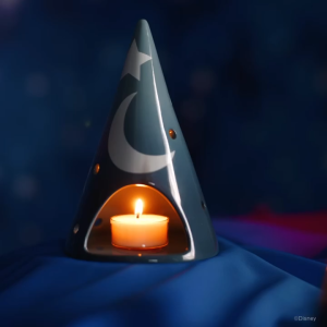 Le Creuset Stoneware Disney Fantasia Sorcerers Hat Candle Stand 15cm - Chambray