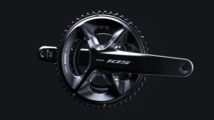 Shimano 105 FC-R7100 Pédalier - 2x12 Vitesses - noir