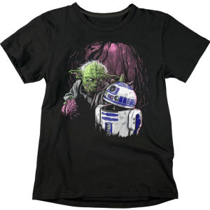 American Star Wars Peripheral Print Mens and Womens Short Sleeves 2025 Autumn Street Sports Loose Couple Comfortable T-shirt