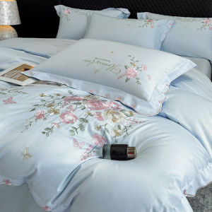 MANYILUN | Long-staple Cotton Bedding 4-Piece Set