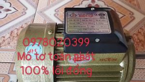 Động cơ điện mô tơ toàn phát 1100w (15 ngựa ) điện pha 220v  vòng tua 2900v/p
