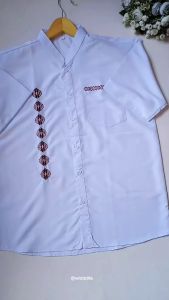 Baju Koko Alda Jumbo Big Size Pria Dewasa Lengan Pendek Katun