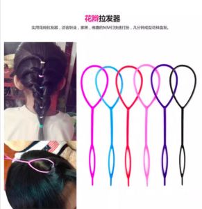 Girls Hair Accessories Set Childrens Partition Hair Clips Flip Head Bun Maker Hair Ties Hairpins Hairdressing Accessories