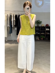 Shalldoer | Elegant Slimming Chinese Style Summer Fashion Set