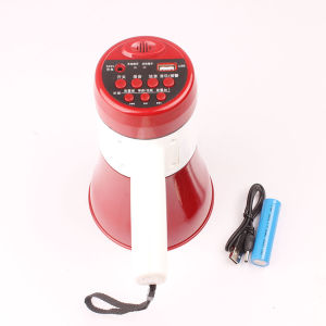 High Capacity 1500mAh Handheld Loudspeaker Battery Power Supply 3.7v Rechargeable Public Address System for Business Use