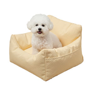 Yongao Pet Car Dog Kennel Small Dog Special Vehicle Seat Outing Safety Nest Bichon Dirt Resistant Dog Kennel Pet Travel Accessories