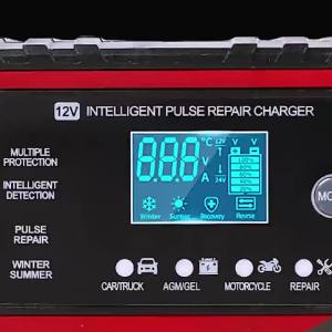 Car Battery Charger Heavy Duty Japan Made 12 24volts Original For Motorcycle Pulse Repair Charger 12v 24v Power Charger Full Intelligent Universal Repair Type Portable