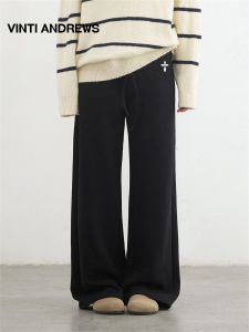 Simple Loose Drawstring Fleece Sweatpants