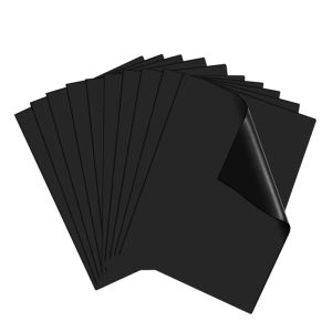 A4 Magnet Sheets Thickness 0.8mm Single Sided Magnetic Mat Rubber Sheets For Refrigerator Photo Picture DIY Cutting Mold Storage