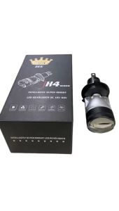 Lampu Utama H4 Output Biled PNP H4 Kipas Pendingin Plus Senja Led Blue Lens Clear Lens 1 Pcs