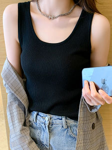Knitted Camisole for Women Slim Fit as Suit Underwear