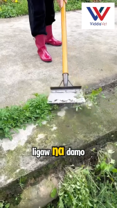 Metal Garden Cleaning Shovel Head Tool for Removing Grass Moss and Weeds