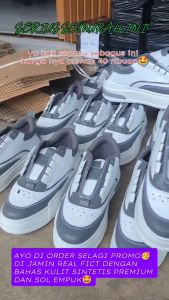 HILYA1010 Jeno Sepatu Sneakers Wanita Trendy Kasual Fashion Korea 9240