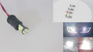 10 Pack T10 W5W 194 501 LED Canbus No Error Interior Lights White Roof Reading Light for Car Dashboard Bulbs License Plate Light