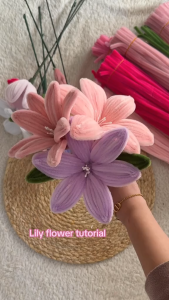 Fuzzy Wires 100Pcs Sunflower Flowers Twisted Sticks 8MM Chenille Stems Handicraft Material Plush Tube Womens Day Gift
