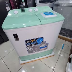 Mesin Cuci 2 Tabung AQUA QW 961 XT 9.5 KG Hijab Airdry Water Selector Inverter Non-Inverter Garansi 7 Tahun - Lazada