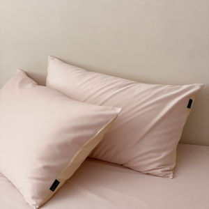 Five Star Hotel Quality 100 Thread Count Long Staple Cotton Pillowcases Pure Cotton Home Use Pillow Inserts Covers Solid Color