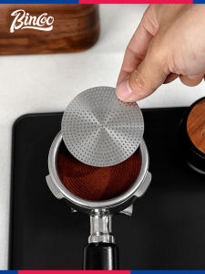 Bincoo Stainless Steel Coffee Dripper Screen for Italian Coffee Machine Uniform Extraction Handle Set Restaurant Quality