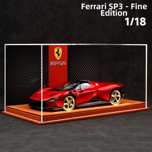 Bburago | Premium 1:18 Scale Detailed Alloy Ferrari SP3 Racing Car Model