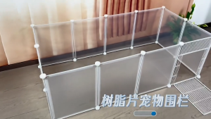 Pet Playpen Portable Large Plastic Yard Fence Small Animals Puppy Kennel Crate Fence Tent