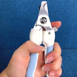 Gunting Kuku Kucing Anjing Dan Kikir Set Stainless Steel perawatan Kuku Grooming Hewan