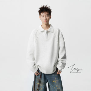 V37 | American Vintage Contrast Heavyweight Mens Sweater