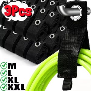 3Pcs Heavy-Duty Nylon Straps Tool Hooks Home Organisation Storage Gravity Straps with Eyelets Built-In Reinforced Metal Loop