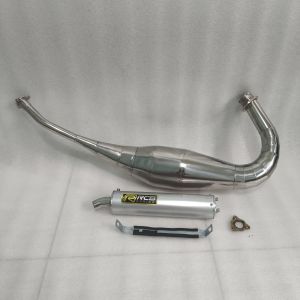 knalpot Ninja 2 Tak R RR SS stainless chrome & plat karat pnp full system COD